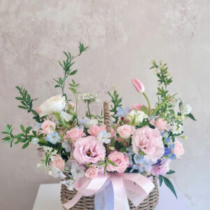 Giỏ Hoa Nàng Thơ Pastel - Pastel Whisper Garden